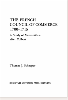 The French Council of Commerce, 1700-1715